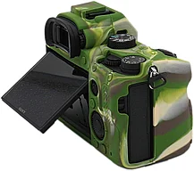 SONY A7R3  Защитный силиконовый чехол камуфляж, фото 2