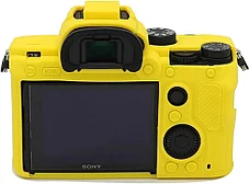 SONY A7R3  Защитный силиконовый чехол Желтый, фото 2