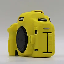 CANON 5DMark II  Защитный силиконовый чехол Желтый, фото 2