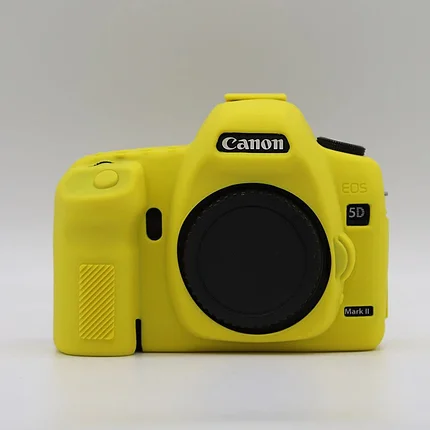 CANON 5DMark II  Защитный силиконовый чехол Желтый, фото 2