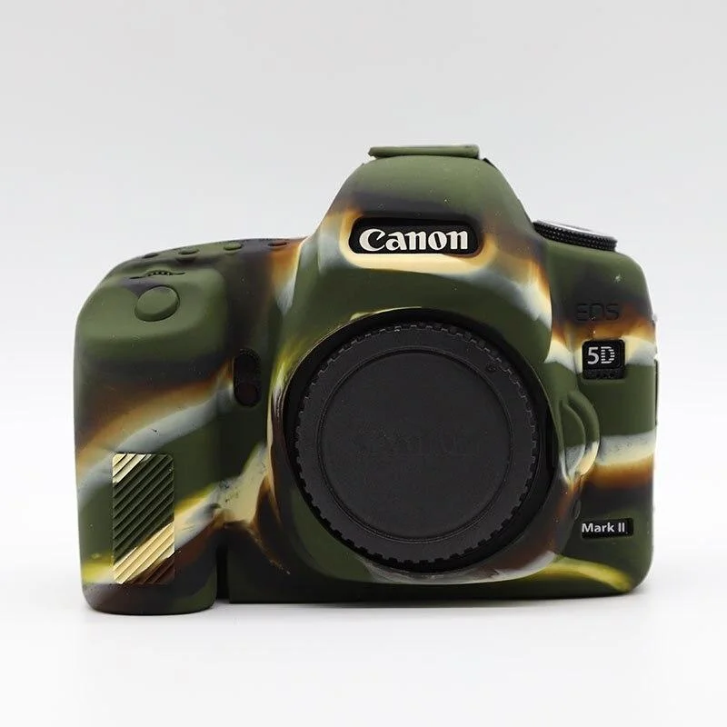 CANON 5DMark II  Защитный силиконовый чехол Камуфляж