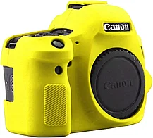 CANON 6DMark II Защитный силиконовый чехол Желтый, фото 2