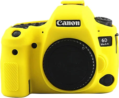 CANON 6DMark II Защитный силиконовый чехол Желтый, фото 2