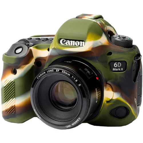 CANON 6DMark II Защитный силиконовый чехол Камуфляж