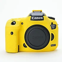 CANON 7DMArk II Защитный силиконовый чехол Желтый, фото 2