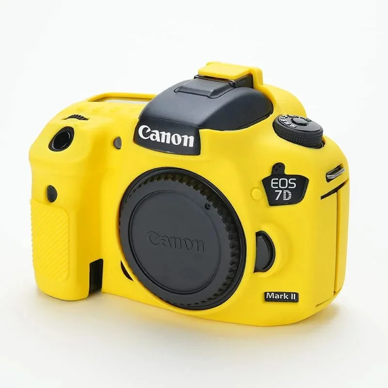 CANON 7DMArk II Защитный силиконовый чехол Желтый
