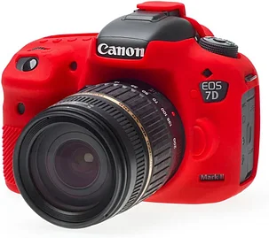 CANON 7DMArk II Защитный силиконовый чехол Красный, фото 2