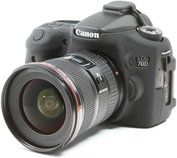 CANON 70D Защитный силиконовый чехол Черный