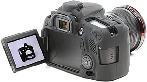 CANON 70D Защитный силиконовый чехол Черный, фото 2