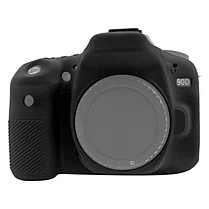 CANON 90D Защитный силиконовый чехол Черный, фото 2