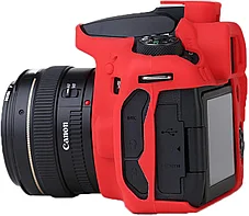 CANON 90D Защитный силиконовый чехол Красный, фото 3