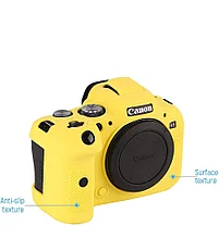 CANON Eos R6 Защитный силиконовый чехол Желтый, фото 3