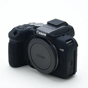 CANON R10 Защитный силиконовый чехол Черный, фото 2