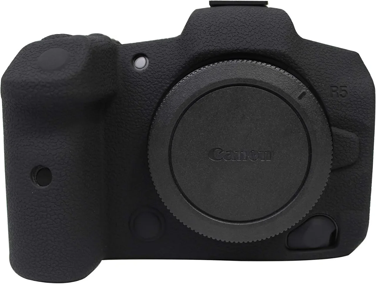 CANON R5 Защитный силиконовый чехол Черный