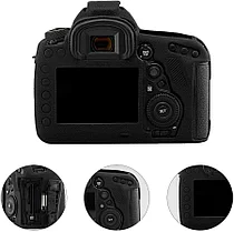 CANON 5DMark IV Защитный силиконовый чехол Черный, фото 3