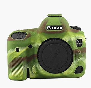 CANON 5DMark IV Защитный силиконовый чехол Камуфляж, фото 2