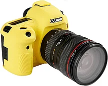 CANON 5DMark IV Защитный силиконовый чехол Желтый, фото 2