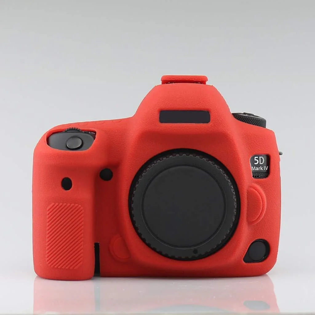 CANON 5DMark IV Защитный силиконовый чехол  Красный