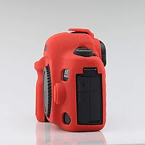CANON 5DMark IV Защитный силиконовый чехол  Красный, фото 3