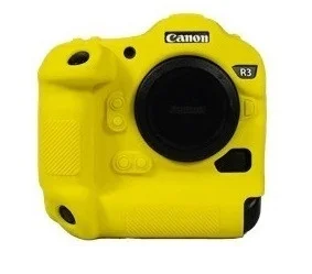 CANON R3 Защитный силиконовый чехол Желтый