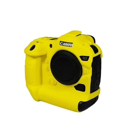 CANON R3 Защитный силиконовый чехол Желтый, фото 2