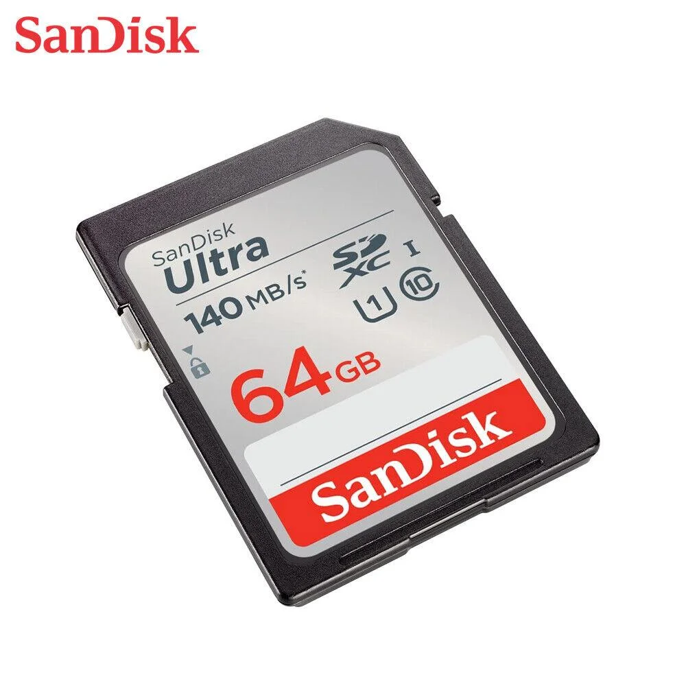 SanDisk карта памяти Ultra SDHC UHS 64Gb 140 MB/s 3
