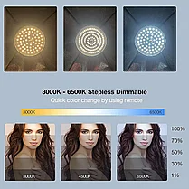 Софтбокс 50×70 с LED лампой с теплым и холодным светом\ПУЛЬТ\СУМКА\ СТОЙКИ, фото 3