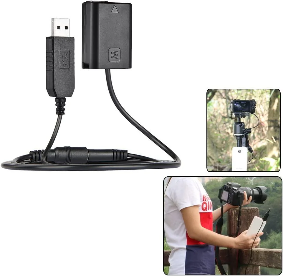 Постоянное USB Питание пустышка NP-FW50 на SONY