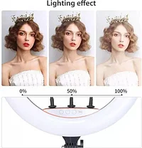 Цветная  кольцевая лампа RGB Ring Fill Light 45 см, фото 3