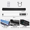 50 см Прожектор RGB LIGHT STICK+ стойка 190 см, фото 2