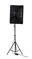 Софтбокс VISICO 50×70 с LED лампой с теплым и холодным светом, фото 3