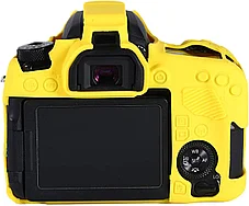 CANON EOS 77D Защитный силиконовый чехол Желтый, фото 2