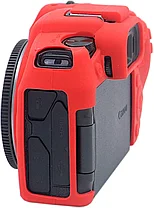 CANON EOS RP Защитный силиконовый чехол Красный, фото 3