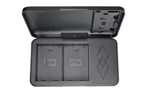 DB-LP-E6 Зарядное устройство двойное POWERBANK, фото 2