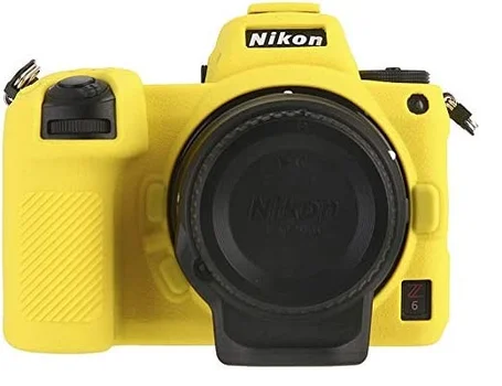 NIKON Z6/Z7 Защитный силиконовый чехол Желтый, фото 2