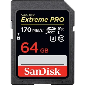 SanDisk карта памяти Ultra SDHC UHS 64Gb 170 MB/s 3