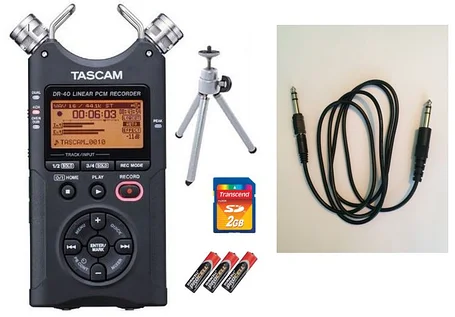Аудио рекордер tascam dr-40 +аксессуары и +2GB SD карта памяти, фото 2
