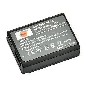 Аккумуляторы LP-E10 на Canon 1100d rebel t3 x50 kiss от DSTE