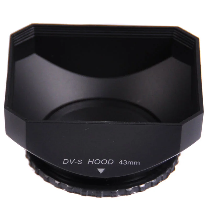 DV-s HOOD 43mm Canon , JVC, SONY