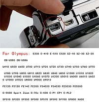 USB кабель для Olympus/ Олимпус  оригинал, фото 3