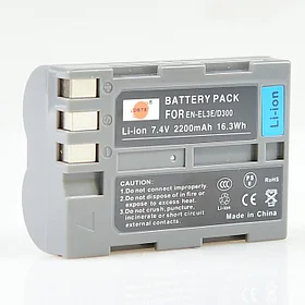 Аккумуляторы EN-EL3E /7.4 V  2200 mAh/на Nikon