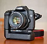 Батарейный блок на CANON EOS 20D/ 30D/40D/50D от MEIKE! на BP-511A Li-ion, фото 4