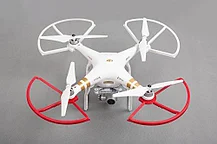 4(шт) крассная защита Пропеллеров DJI Phantom 2/vision+ /Аналог/, фото 3
