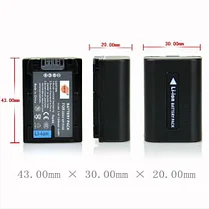 Аккумуляторы NP-FV50 Li-ion на Sony HDR-CX150E XR350E XR550E VG10E SX21E XS43E DCR-SX43E SR6 и др., фото 2