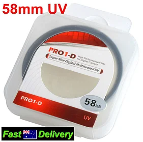 Защитное стекло ультра тонкий - UV фильтр PRO1-D 58 мм