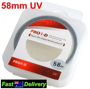Защитное стекло ультра тонкий - UV фильтр PRO1-D 58 мм, фото 2