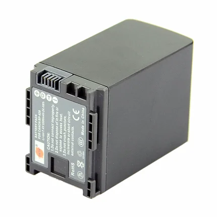 Аккумуляторы BP-828 3300 mAh от DSTE на Canon XA10  XA20 XA25 HF-G30, фото 2