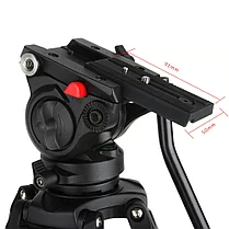 Штатив Viltrox VX-18m / Мощный видео штатив. Как для фото так и для видео, фото 2