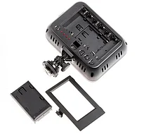 YN-1410 Накамерный LED прожектор фонарь+аккумулятор NP-F570 и зарядное устройство, фото 3