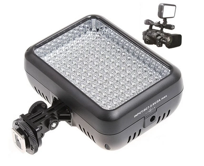 YN-1410 Накамерный LED прожектор фонарь+аккумулятор NP-F570 и зарядное устройство